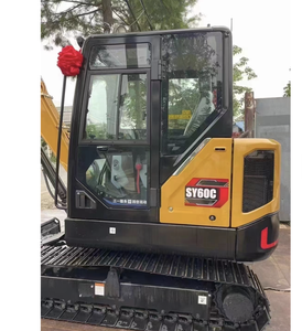 Mini Excavadora Usada Barata SANYs 60C, Excavadora Hidráulica de Cadenas de 6 Toneladas, Mini Excavadoras en Venta a Bajo Precio - Product Image 3