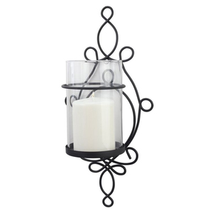 Attractive <b>Black</b> Metal Wall Scones Candle <b>Holder</b> Indoor Outdoor Decoration Tealight <b>Holder</b> for Christmas Easter <b>Tea</b> <b>Light</b> - Product Image 6