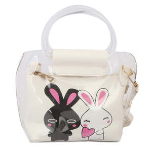 กระเป๋าสะพายไหล่เด็กผู้หญิง 003 -สีขาว - Product Image 2