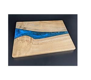 Classic 1 Piece Eco-Friendly Wooden & Tin Round <b>Drink</b> <b>Coaster</b> 300mm Diameter 10mm Thick for Home & Kitchen - Product Image 5