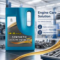 Huile moteur entièrement synthétique SINOPEC 5W-30 API SP ILSAC GF-6A pour voitures à essence modernes 4L/3,5kg