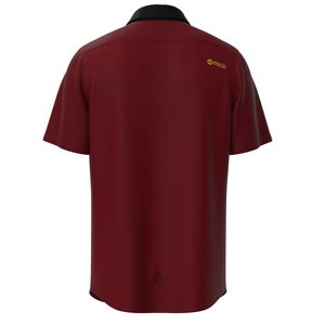 Chemise respirante pour homme Gravel Hips Bordeaux - Product Image 4