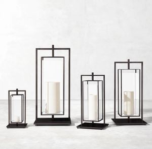 Farol Metálico de Diseño Elegante para Uso en Exteriores, Bodas, Decoración del Hogar, Hoteles, Restaurantes, Oficinas, Alta Calidad, Cantidad al por Mayor - Product Image 6