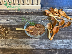 Cuillère en bois 100% naturel. Mini cuillère en bois. Cuillère vietnamien faite à la main. Cuillère à épices, cuillère à thé, cuillère à poudre. Cadeau significatif fait à la main Vietnam - Product Image 5