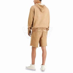 Nouvel arrivage de sweats à capuche pour hommes ensemble court Style unique respirant imprimé sweats à capuche décontractés pour l'été grande taille Offre Spéciale - Product Image 3