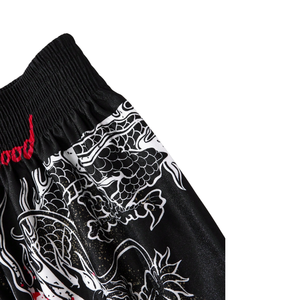 กางเกงมวยไทยชายคุณภาพสูง แบบสั่งทำพิเศษ พิมพ์ลายแบบซับลิเมชั่น กางเกง MMA คิกบ็อกซิ่ง ยิวยิตสู จับคู่คู่ กางเกงผ้าซาติน - Product Image 4