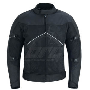 Combinaison textile pour moto de meilleure qualité Nouvelle arrivée Respirant à séchage rapide en nylon/polyester/cuir Cordura toutes les saisons BLACK RACING - Product Image 3