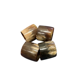 Rond de serviette en corne de buffle Corne en gros Rond de serviette de concepteur de haute qualité en corne Rond de serviette en corne fait - Product Image 5