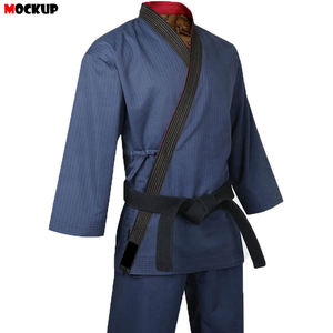 เครื่องแบบคาราเต้ยูนิเซ็กซ์สำหรับฝึกซ้อมเครื่องแบบคาราเต้2025ผ้าใบเครื่องแบบคาราเต้ดีไซน์หนัก - Product Image 3