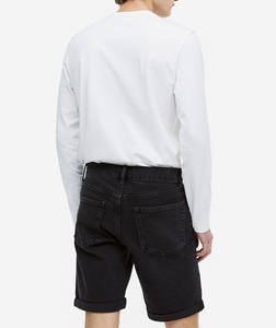 ผ้าฟลีซผ้าฝ้ายสำหรับผู้ชายพิมพ์ลายสัตว์กระดุมด้านข้างแบบสั้นสำหรับเล่นกีฬาระบายอากาศได้ดีใส่ในฤดูร้อนโลโก้ออกแบบได้ตามต้องการ - Product Image 5