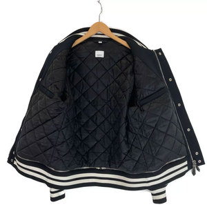 Chaqueta de cuero de lana con letras de béisbol hecha a medida para hombre, chaqueta Versity de alta calidad en varios colores - Product Image 3