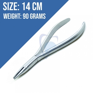 Top Trending Venta completa Alicates de ortodoncia Hollow Chop Contorneado Arco Formando Alicates Ortho Odontología Alicates de ortodoncia dental - Product Image 4