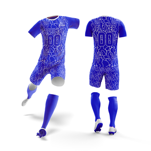 Conjunto de Uniforme de Fútbol Personalizado OEM, Equipación de Fútbol 100% Poliéster Transpirable, Camiseta de Manga Corta para Equipo, Ropa Deportiva al Por Mayor - Product Image 4