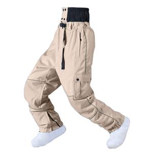 กางเกงสโนว์บอร์ดทรงหลวมสไตล์สตรีทแฟชั่น ดีไซน์ใหม่พร้อมโลโก้สั่งทำพิเศษสำหรับผู้ชาย - Product Image 4