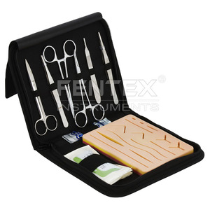 ชุดเย็บแผลสำหรับนักเรียนทางการแพทย์ชุดเครื่องมือสเตนเลสชุดเครื่องมือเครื่องมือเย็บแบบแมนนวล - Product Image 1