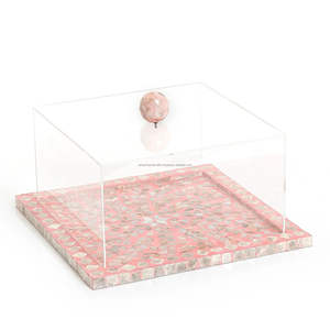 ถาดเสิร์ฟเค้กฝังกระดูกแบบปรับแต่งได้สำหรับงานเลี้ยงวันเกิดและสำนักงาน - Product Image 6