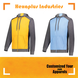 Top Vente Hommes Professionnel Full Zip Pull À Capuche Confortable Conception Personnalisée Col Automne En Gros Zipper À Capuche - Product Image 6