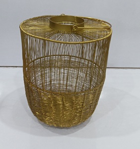 Conical Gold Shape Wax Light <b>Lantern</b> Tealight <b>Candle</b> Holders <b>Large</b> for Christmas Home Decoration Living Room and Table Decor - Product Image 5