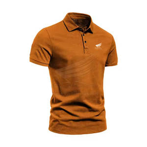 Camisetas Casuales Transpirables de Alta Calidad Hechas a Medida para Hombre, Ropa de Verano, Color Personalizado, Manga Corta, 100% Algodón, Sólido - Product Image 2