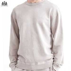 Sudadera de Cuello Redondo de Algodón Ecológico y Transpirable de Alta Calidad para Hombre, Diseño Personalizado, Secado Rápido - Product Image 4