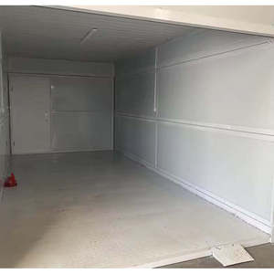 Garage modulaire pliable en acier galvanisé robuste, style design industriel-moderne, pour utilisation comme abri de voiture, maison, atelier ou magasin. - Product Image 3