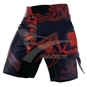 Vêtements de boxe à sublimation personnalisés pour adultes Shorts pour hommes MMA Vêtements d'arts martiaux Fitness Training Shorts UFC pour vêtements MMA - Product Image 1