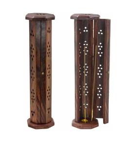 Trendy Handcrafted Wooden Mukhar <b>Burner</b> Royal Aesthetics Home Decor <b>Bukhoor</b> Incense & Aromatherapy Diffuser Arabic Design - Product Image 3