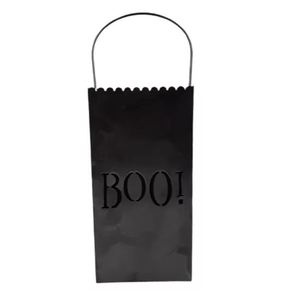 Soporte de pilar de vela de diseño clásico hecho a mano, madera de aluminio niquelado negro para decoraciones navideñas para el hogar - Product Image 5
