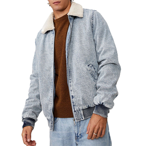 Chaqueta vaquera personalizada de fábrica, abrigo vaquero clásico unisex al por mayor, prendas de vestir exteriores informales de alta calidad a precio económico - Product Image 6