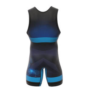 Singlet de Jiu Jitsu para Hombre, Kimono de Lucha, Traje de Entrenamiento de Gimnasio, Singlets de Lucha, Ropa de Halterofilia para Hombre, Singlet de MMA OEM - Product Image 2