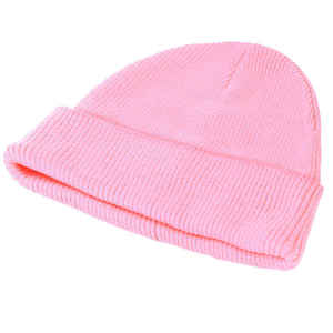 Bonnets d'hiver pour adultes en rose, vente chaude, prix de gros |   Service OEM |   Bonnets en tricot de style streetwear - Product Image 2