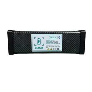 Batteria al litio Li2go Me24 30, 25.2V 30Ah 756Wh, pacco batterie compatto agli ioni di litio per sistemi ausiliari marini - Product Image 1
