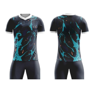 ชุดฟุตบอลชุดกีฬาผ้าเนื้อนุ่มเสื้อเจอร์ซีย์ใส่สบาย - Product Image 1