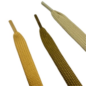 Cordones de alta tenacidad ecológicos trenzados planos NO.1 de 9mm para bolsas, prendas de vestir, textiles para el hogar, Color personalizado - Product Image 3