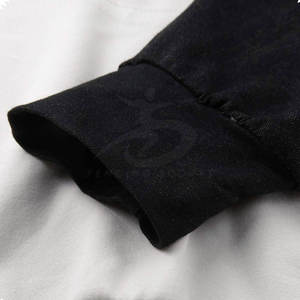 Sudaderas con capucha de invierno informales para hombre, diseño de patrón sólido de algodón 100% para uso en exteriores, logotipo personalizable - Product Image 3