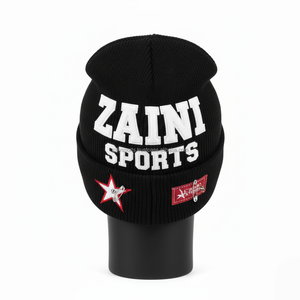 Gorro Premium para mujer, gorro 350 GSM, tejido cálido de punto acanalado suave, logotipo bordado personalizado, ropa de calle, gorro de estilo Jacquard, gorro - Product Image 2