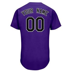 Uniformes de baseball pour hommes personnalisés pour votre équipe Vêtements de sport décontractés Uniformes de baseball avec sublimation Style d'ensemble - Product Image 3