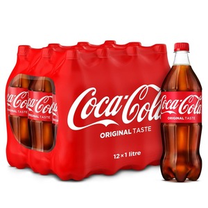 Value Offer Coca Cola 1 Liter Bottle Original Flavor Carbonated Beverage Refreshing <b>Soft</b> <b>Drink</b> Retail and Wholesale Supply - Product Image 2