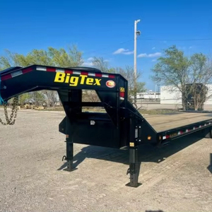 Remorques Big Tex 2026 abordables 22GN-33D5A-MRBK Remorque à plat avec pneu 16 plis Upg - Product Image 1