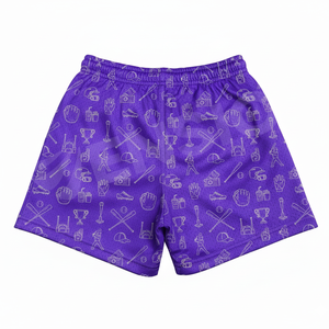 Pantalones Cortos Deportivos Transpirables para Hombre y Niños, de Satén, Casuales, para Verano, Fitness, Entrenamiento, con Estampado por Sublimación, de Secado Rápido, 100% Poliéster - Product Image 2