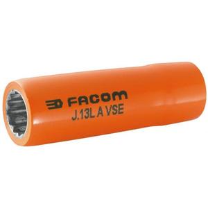 Facom VSE Series 1,000 Volt Insulated Long <b>12</b>-<b>Point</b> 3/8'' <b>Sockets</b> - Product Image 1