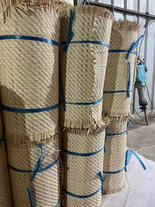 Hoja de mimbre de tejido natural de fabricación de Vietnam-Rollo de cinta de caña de ratán de tejido cerrado natural-Material de mimbre de ratán crudo - Product Image 4