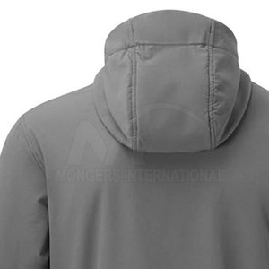 Veste d'hiver softshell pour homme, nouvelle mode, très vendue, logo personnalisé sur le devant, respirante, écologique, séchage rapide, haute qualité - Product Image 6