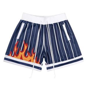 กางเกงบาสเก็ตบอล OEM ผลิตตามสั่ง สำหรับผู้ชาย พิมพ์ลายดิจิทัล สีพื้น สไตล์วินเทจ ระบายอากาศได้ดี ผ้าโพลีเอสเตอร์ 100% แบบผ้าแคนวาส มีกระเป๋าสองข้าง - Product Image 4