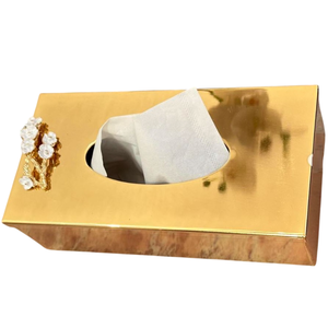 Best Selling Tiger Accent Metal Napkin Holder with Standard Rectangle Design Creative Hotel Supplies <b>Tissue</b> Box - Product Image 3