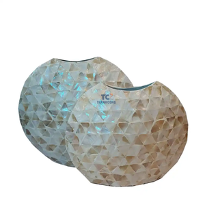 Top Quality Mother of Pearl Vase for Flower Pot Planter for Restaurant and Hotel Decoration <b>MOP</b> Flower Vase - Product Image 4