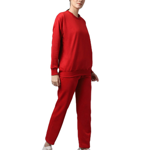 Conjunto de chándal de gimnasio unisex para hombre y mujer, conjunto de 2 piezas, 100% de algodón, transpirable, a prueba de viento, sudadera y chándal para hombre - Product Image 5