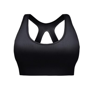 Vente à chaud Soutien-gorge de sport sans coutures pour femmes Haut de yoga rembourré d'entraînement à impact élevé avec approvisionnement en gros OEM de couleur personnalisée - Product Image 5