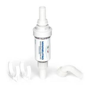 Euroacque Neutralizzatore di Condensa Acida Compatto 3/4" per Caldaie a Condensazione, Origine Italia, Modello per Sistemi HVAC Domestici - Product Image 1