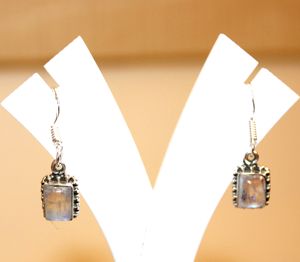 Everyday 925 Sterling Silver <b>Moonstone</b> Earrings Fine <b>Jewelry</b> for Gift Shop Retail Premium Quality - Product Image 6